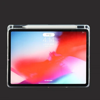 De caz pentru iPad Pro 11 inch 2020 Capac Transparent Clar TPU Silicon Tableta Caz pentru iPad Aer 2/1 9.7 2018 Pro 10.5 Mini Funda