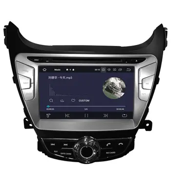Android10.0 4G+64GB GPS Auto DVD Player Multimedia Radio Pentru Hyundai Elantra/Avante/I35 2011-2013 Navigatie GPS radio unitatii