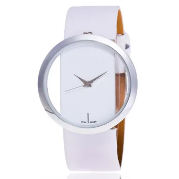În 2020, Noul Ceas de Moda pentru Femei de Brand de Lux Cuarț Ceas de mână Elegant Unic Gol afară Schelet din Piele Doamnelor Ceasuri Relogio