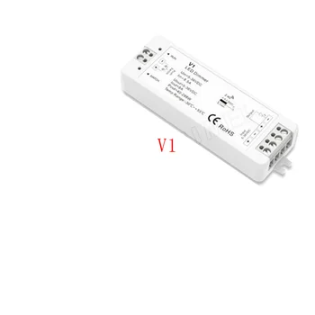 V1+RT1 DC5V-36V Wireless 2.4 G RF Wireless Touch LED Dimmer Controler pentru 5050 3528 Singură culoare Led Strip Lumina