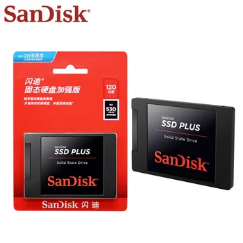 Sandisk SSD Plus 120GB 240 GB de Mare Viteză Intern Solid state Disk Hard Disk 480GB 1TB SATA 3 SSD Pentru Laptop PC Desktop
