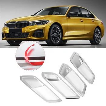 Auto Styling Decor Pentru BMW Seria 3 G20 G28 325 2020 Accesorii Auto Interioară a Mânerului Portierei Tapiterie Acoperire Cadru ABS Cromat Semifabricate