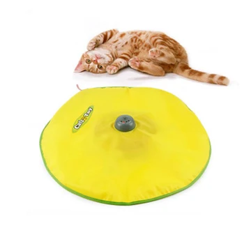 WAMMIKI animale de Companie jucărie de învățământ joc interactiv placa de animale de companie cu patru trepte de reglare electric pisică jucărie amuzant pisica placă turnantă consumabile pentru animale de companie