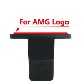 1-20 buc Roșu Pentru AMG Emblema grila Fata Logo-ul Autocolant Decor Acoperire Pentru Mercedes-Benz GT C63 GLC S R C G Clasa Accesorii