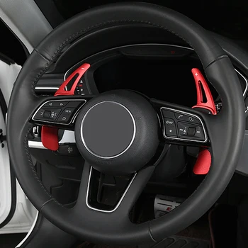 Styling auto Pentru Audi A4 B9 A5 Volan Paddle Shift Extensia manete schimbator Interior Auto Accesorii Capac de Înlocuire Sitcker