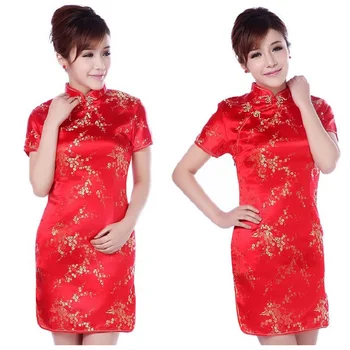 2020 nou chineză tradițională femei cheongsam de sex feminin bumbac chineză rochie de mireasa qipao oriental rochii moderne fata rochie