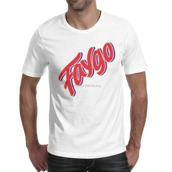 Slim Barbati Fanii Muzicii De Moda Bumbac Faygo-Bea-Logo - Maneci Scurte T-Shirt(2)