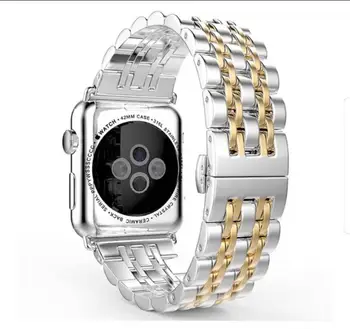 Curea din Otel inoxidabil pentru Apple watch band 42 mm 40 mm Serie 5 4 3 2 1 42/38mm metal watchbands Bratara pentru Iwatch Curea de mână