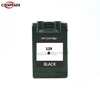 CISSPLAZA 1x compatibil pentru hp 129 C9364 Cartușe de Cerneală Neagră pentru 5940 5943 6940 6943 6983 C4175 C4180 C4183 C4188 C4190 PRINTER