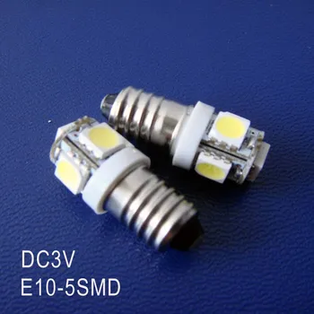 De înaltă calitate 3V E10,E10 DC3V Lumină,LED E10,3V E10 Led,E10 Lampă de semnalizare,E10 Lampă,Bec E10 3v,E10 Lumina 1W,transport gratuit 5pc/lot