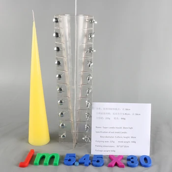 DIY ascuțite matrite lumanari pentru luare lumânare forma de gesso 3d pc material moule bougie diy manual lumanari matrite lz72b