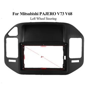 Noul Plastic ABS Negru Tapiterie Fascia Cadru Pentru Mitsubishi PAJERO V73 V68 Refit 9