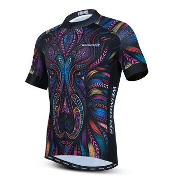 2021 Bărbați Ciclism Jersey cu Mânecă Scurtă de Vară MTB Biciclete Road Biciclete de Îmbrăcăminte de Top 3D Leu Lup Ciclism Tricouri Maillot Ropa Ciclismo