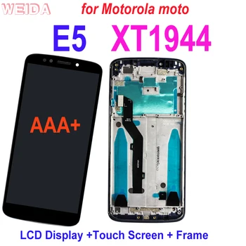Super AMOLED LCD pentru Motorola moto E5 XT1944 Display LCD Touch Screen Digitizer Asamblare cu Cadru Înlocuitor pentru Moto E5 LCD