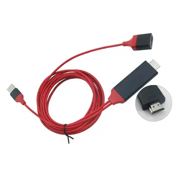 Micro USB la HDMI Cablu Adaptor HDTV TV Pentru Cablu HDMI Pentru Samsung Galaxy S6/Edge Pentru iPhone 6 Notă 5/4/3 S5
