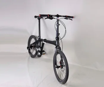 China de calitate de top marcă de 20 de inch carbon biciclete pliabile cadru dengfu de cadru de biciclete pliante biciclete 3k matt BSA rapid de transport maritim