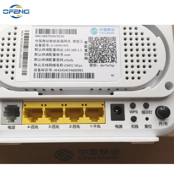 GPON ONU ONT Alcatel-lucent G-140W-MD 1GE+ 3FE+ TEL+wifi Compatibil cu Fibre de origine Aceeași Funcție ca HG8546M ,wifi2.4G