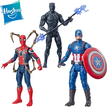 15cm Hasbro Marvel Legends Avengers 4 super-Erou de Colectare Fier Om Thanos Spiderman Hawkeye Scarlet Witch figurina Model