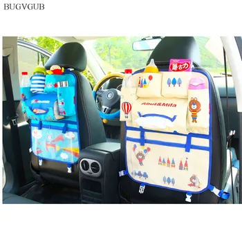 Auto Organizator Bancheta din spate Sac de Auto-Styling Suport Multi-Buzunar Scaun Lână Simțit Container de Depozitare Agățat Cutie Depozitare Auto pentru Copil