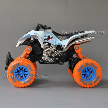 1:12 Scară turnat sub presiune Model de Motocicleta Jucării Trage Înapoi ATV Replica in Miniatura