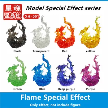 Steaua Sufletul de Ardere cu Efect de Flacără pentru Bandai Saint Seiya Gundam Una bucata model SX001