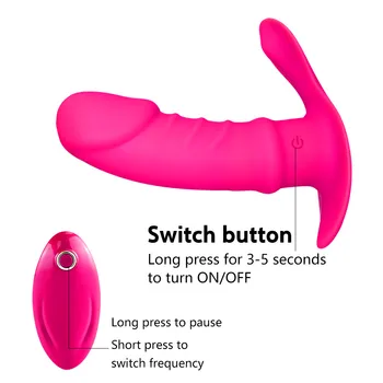 Portabil Dildo Vibrator Chilotei Vagin Jucarii Sexuale Supt Vibratoare punctul G Stimulator Clitoris Jucarii Sexuale pentru Adulți