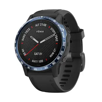 Ramă de oțel Inel de Styling Caz Pentru Garmin Fenix 6S / 6S Pro / Fenix 6S safir Smartwatch cadru Adeziv Capac de Protecție Nou
