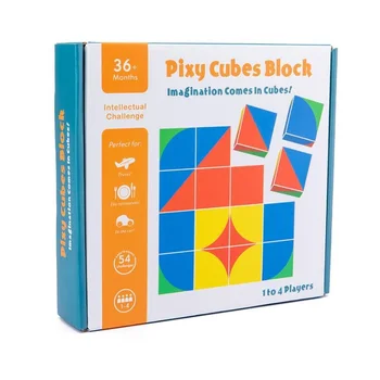 Trei-dimensional jigsaw spațiu de gândire jucărie 3-6 ani copilul vechi puzzle din lemn pentru copii jucărie de învățământ