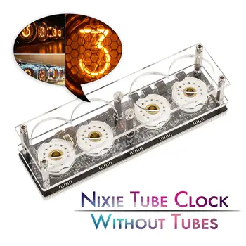 Nobsound Mini Retro Digital Tub Nixie Clock DIY KIT/Asamblate Fără ZM1020 Z560M Tuburi