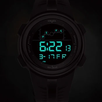 SMAEL Moda Digitale Ceasuri Pentru Barbati Cronograf rezistent la apa 5ATM Sport în aer liber, Ceas Barbati Ceas Electronic 1703