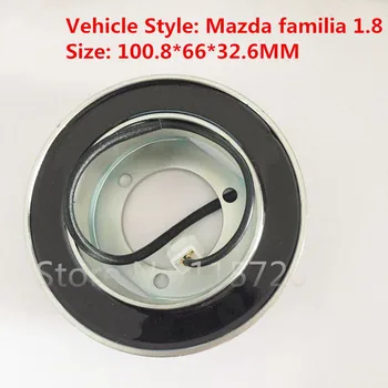 Aer conditionat bobinei cuplajului compresorului pentru Mazda familia 1.8 a cuplajului magnetic al compresorului 12V 100.8*66*32.6