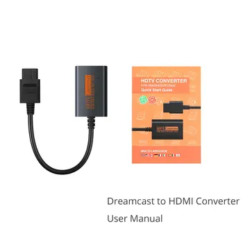 Pentru Dreamcast să compatibil HDMI Convertor HDMI-Cablu compatibil pentru N64 GameCube Consola SNES compatibil HDMI Convertor Adaptor