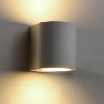 Creative geometrice de perete LED 5W lumina de interior acasă dormitor noptieră lampa de perete 110V / 220V ipsos de interior lampa