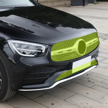 Pentru Mercedes-Benz GLC X253 2020 Accesorii Auto Grila Fata a Introduce Plasă Anti-insecte, Praf de Gunoi Dovada Inoxidabil Capac Interior ochiurilor de Plasă