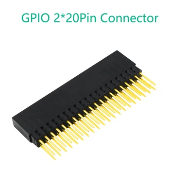 GPIO 2X20-Pin(40Pin) Extra Înalt de sex Feminin Stivuire Antet cu Bază Acrilică pentru Raspberry Pi A+ Pi Model B+ Pi 2 3 4B