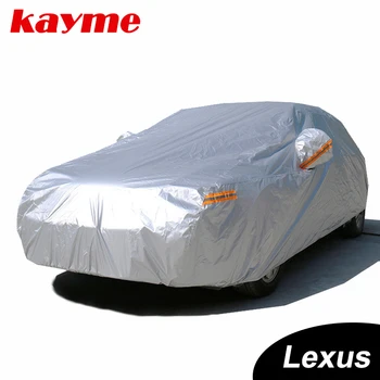 Kayme rezistent la apa complet huse auto soare, praf, Ploaie masini de protecție capac auto suv de protecție pentru lexus is250 es e gs rx300 gx ct200