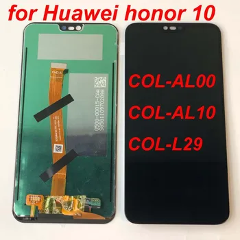 Testat 5.84 Pentru Huawei Honor 10 honor10 COL-L29 Complet LCD+Touch Screen DIgitizer Asamblare Piese Originale LCD bkl-l04