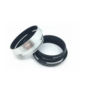 LXH Camera Metal X100 Lens Hood 49mm Șurub Inel Adaptor Pentru Fujifilm Fuji X100 X100S X100T X100F X70 Înlocuiește Fujifilm LH-X100
