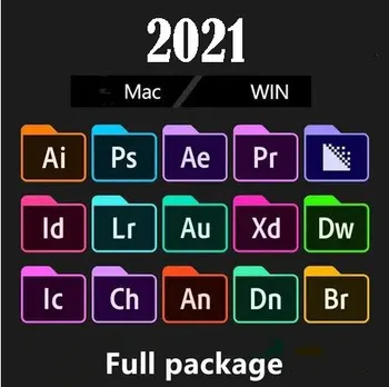 [Dernière] Adobe CC - 2021 Win 10 / Mac - Photoshop, illustrateur, După effets, Premiere Pro, InDesign, lighroom ..