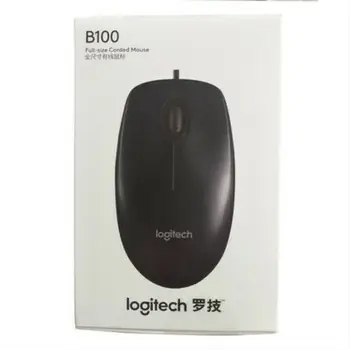 Logitech B100 Optic cu Fir Mouse-ul pentru Office Acasă