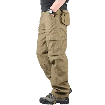 Noi SWAT Militară de Luptă Tactice Pantaloni pentru Bărbați de Mari dimensiuni de Buzunar Multi Armata Pantaloni Casual din Bumbac Exterior Respirabil Pantaloni Barbati
