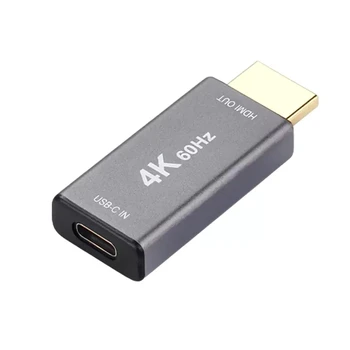 4K@60Hz C USB la HDMI de sex Feminin la Masculin Adaptor Convertor Cu Tip-c 4K PD cablu video pentru MacBook Pro 2019/2018/2017 MacBook Air