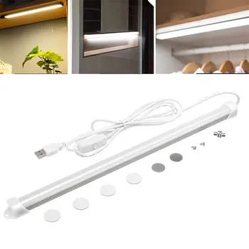 Noi Fierbinte LED Lumini de Noapte de Sub Dulap Dulap Dulap de Bucătărie Raft Iluminat pentru Counter USJ99