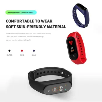 Smart Fitness Tracker Sport Rezistent La Apa De Ritm Cardiac Tensiunea Arterială Smartband Monitorizeze Starea De Sănătate Bratara