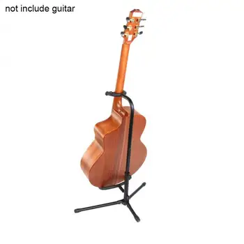 Aliaj de aluminiu Podea Chitara Sta cu Trepied Stabil Suport pentru Acustica Chitara Electrica Bass Instrument Muzical Suport de Podea