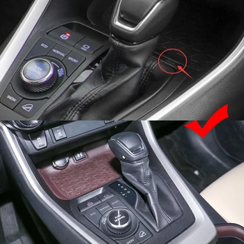 Pentru Toyota RAV4 RAV 4 2019 2020 ABS Lemn de cereale Mașină Consola Schimbătorului de Viteze Panou Decor Capac Tapiterie Auto accesorii 1buc
