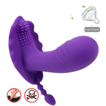 Vibrator Vibrator cu 10 viteze Invizibil Purta Chilotei Vagin Stimulator Clitoris Control de la Distanță G Spot Masaj Jucarii Sexuale pentru Femei