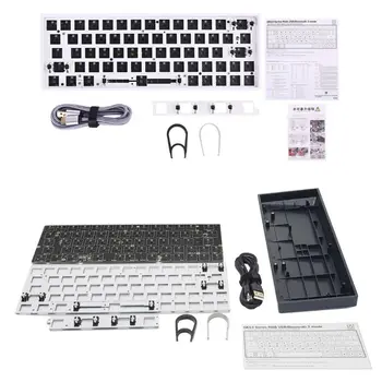 GK64XS Hot Swap Programabile Bluetooth Tastatură Mecanică Pcb Kituri Personalizate GH60 19QA