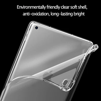 Airbag transparent moale Caz de protecție pentru 2020 iPad Pro 11 10.5 10.2 9.7 Pentru Noul iPad mini de Aer 5 1 2 3 4 10.9 inch Acoperi Caz