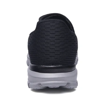 2020 Noi Barbati Pantofi Casual Slip pe Negru Gri Masculin Plat de Mers pe jos Adidași ochiurilor de Plasă de Agrement Respirabil Bărbați Adidași de Moda